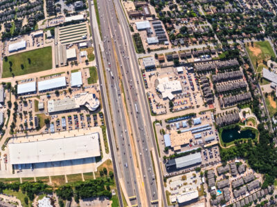 SH 183 between Westpark Way and Industrial Blvd. (FM 157) looking east 