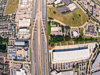 SH 183 between Industrial Blvd. (FM 157) and Westpark Way looking west
