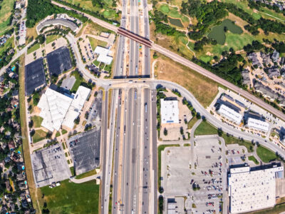  I-820 at Iron Horse Blvd. looking west