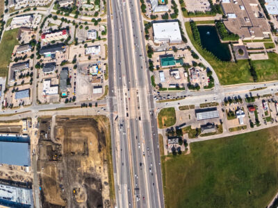 I-820 at Beach St. looking west