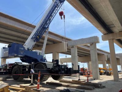  work in the I-820/SH 121/SH 183 interchange