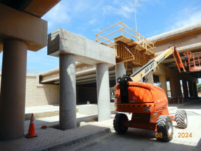 work on Norwood Dr. at SH 121/183