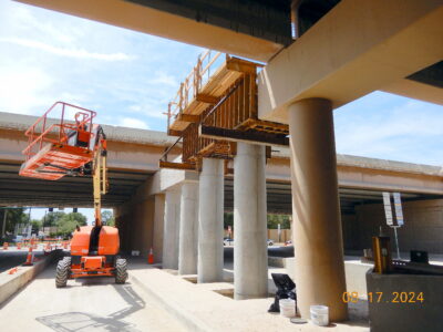 work on Norwood Dr. at SH 121/183