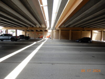  work on Beach St. at I-820