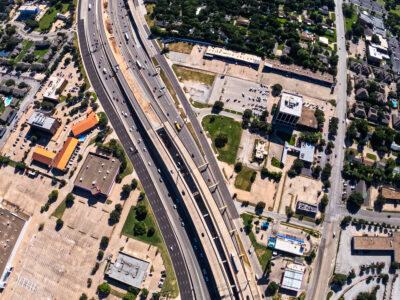 SH 121/183 just east of Bedford Euless Rd. looking east