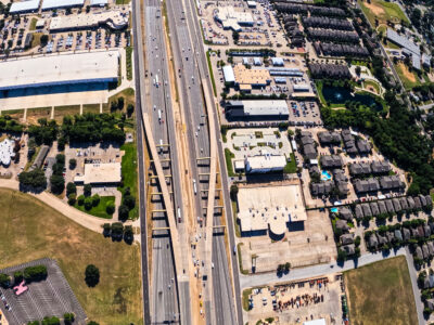 SH 183 between Westpark Way and Industrial Blvd. (FM 157) looking east 