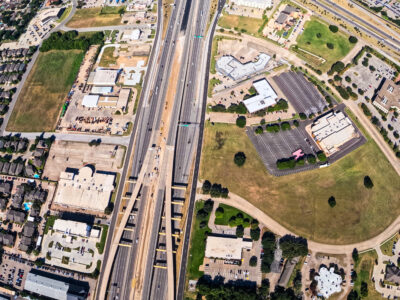 SH 183 between Industrial Blvd. (FM 157) and Westpark Way looking west 