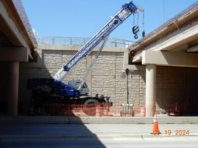 work on Forest Ridge Dr. at SH 121/183 