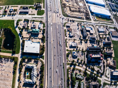 I-820 at Beach St. looking east