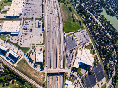  I-820 at Iron Horse Blvd. looking east