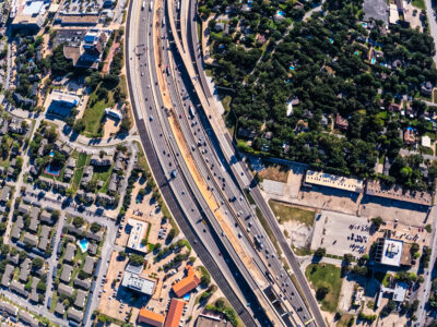 SH 121/183 just east of Bedford Euless Rd. looking east