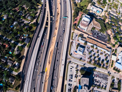  SH 121/183 between Hurstview Dr. and Precinct Line Rd. looking west 