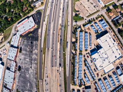 I-820 just west of Texas Blvd. 26 looking west