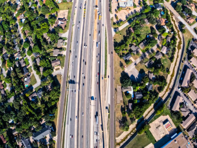  I-820 between Texas Blvd. 26 and Holiday Ln. looking west 