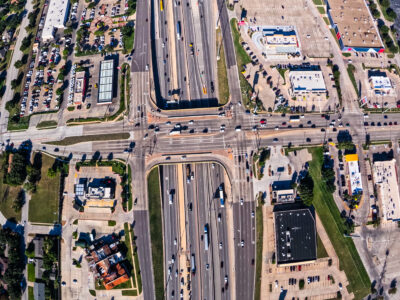  I-820 at Rufe Snow Dr. looking west