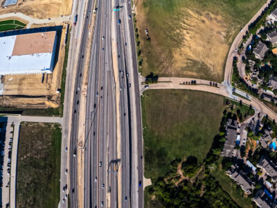  I-820 between Haltom Rd. and Beach St. looking west