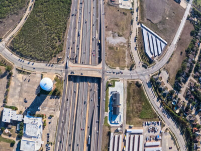  I-820 at Haltom Rd. looking east