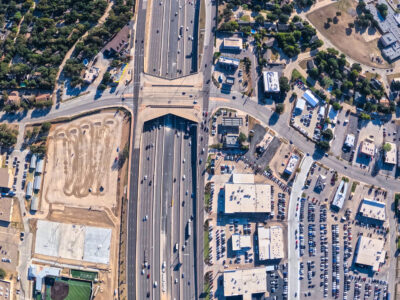  SH 121/183 at Brown Trail looking east