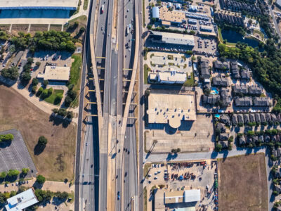 SH 183 between Westpark Way and Industrial Blvd. (FM 157) looking east 