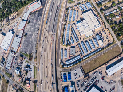 I-820 just west of Texas Blvd. 26 looking west