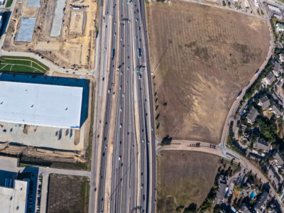  I-820 between Haltom Rd. and Beach St. looking west