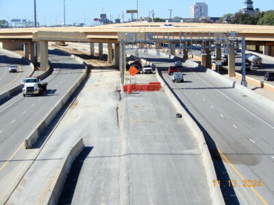  work at Bedford Rd. at SH 121/183