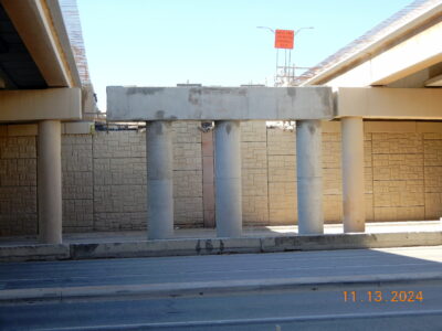  work at Bedford Rd. at SH 121/183