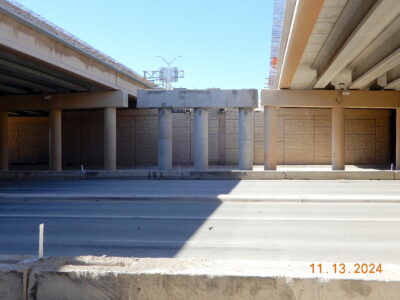  work at Bedford Rd. at SH 121/183