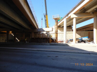  work at Bedford Rd. at SH 121/183