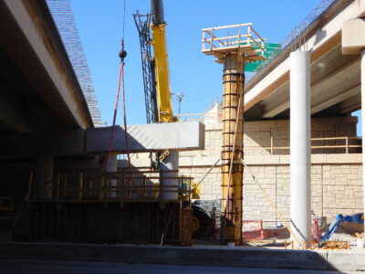  work at Bedford Rd. at SH 121/183