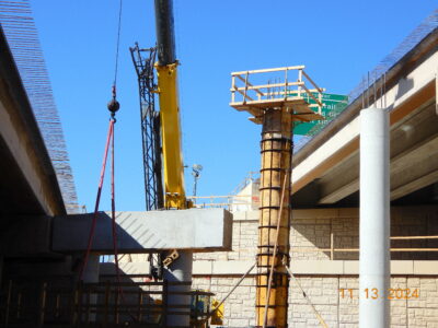  work at Bedford Rd. at SH 121/183