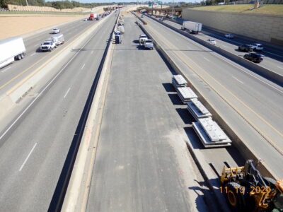  SH 121/183 at Brown Trail looking east