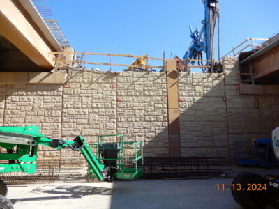SH 121/183 at Brown Trail looking east