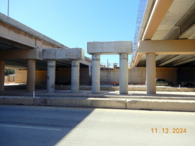 work at Norwood Dr. at SH 121/183