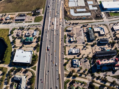 I-820 at Beach St. looking east