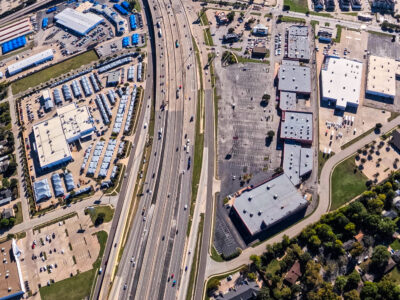 I-820 between Holiday Ln. and Texas Blvd. 26 looking east