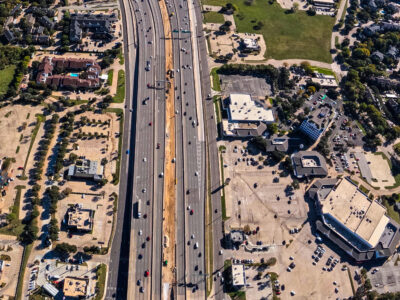 SH 121/183 between Central Dr. and the SH 121/183 split