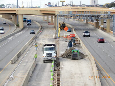 SH 183 just east of the SH 121/183 split