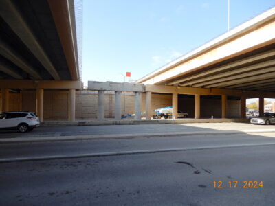work at Forest Ridge Dr. at SH 121/183 