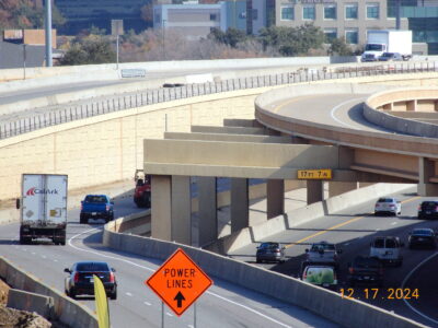 work on SH 121/183 between Brown Trail and Bedford Rd. 