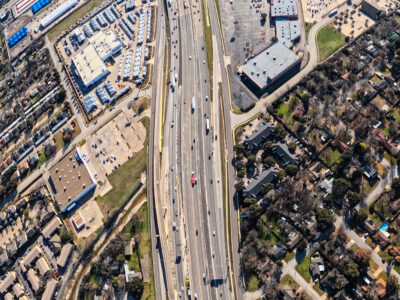 I-820 between Holiday Ln. and Texas Blvd. 26 looking east