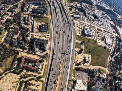 SH 121/183 between Central Dr. and the SH 121/183 split