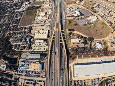 SH 183 between Industrial Blvd. (FM 157) and Westpark Way looking west