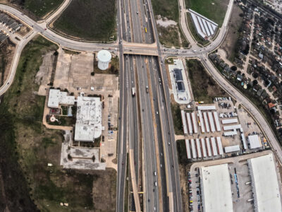  I-820 at Haltom Rd. looking east