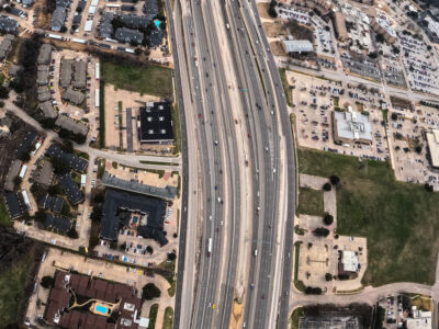  SH 121/183 between Central Dr. and the SH 121/183 split
