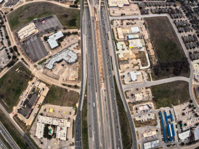 SH 183 between Westpark Way and Industrial Blvd. (FM 157) looking east 