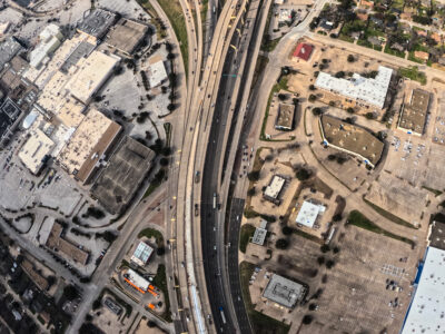 SH 121/183 at Bedford Euless Rd. looking west 