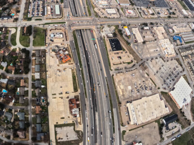 I-820 at Rufe Snow Dr. looking west 