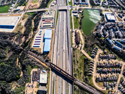  I-820 between Haltom Rd. and Denton Hwy. 377 looking east 