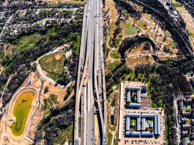  I-820 between Denton Hwy. 377 and Iron Horse Blvd. looking east